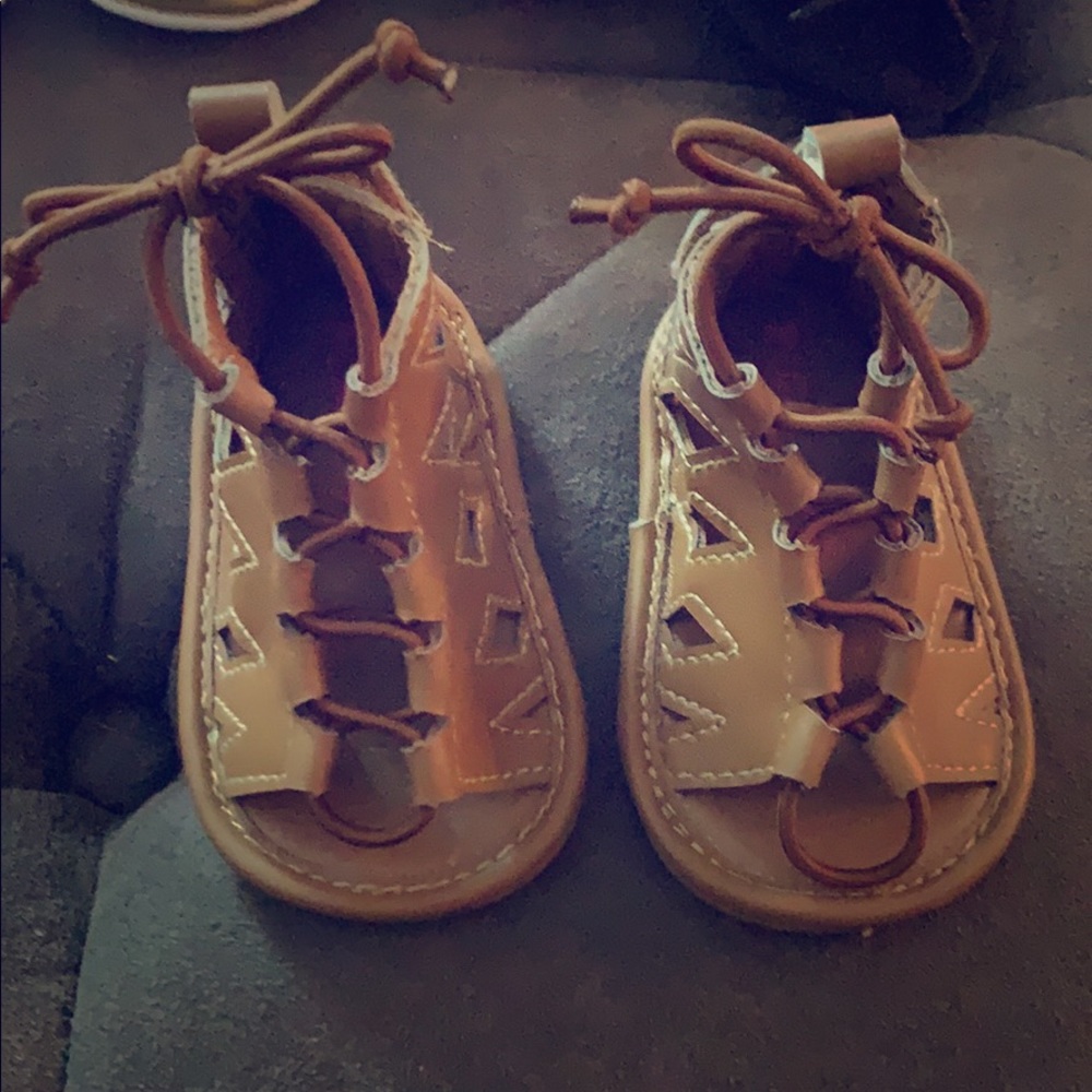 Baby gladiator sandals